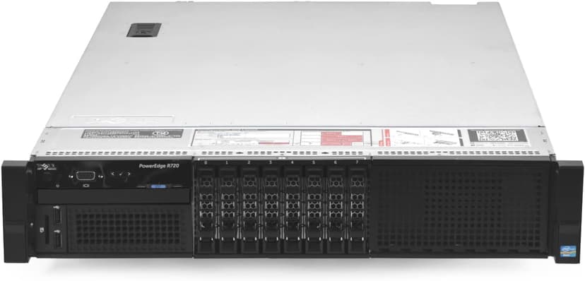 Dell PowerEdge R720 Server 2X E5-2690 2.90Ghz 16-Core 192GB H710 (Renewed)