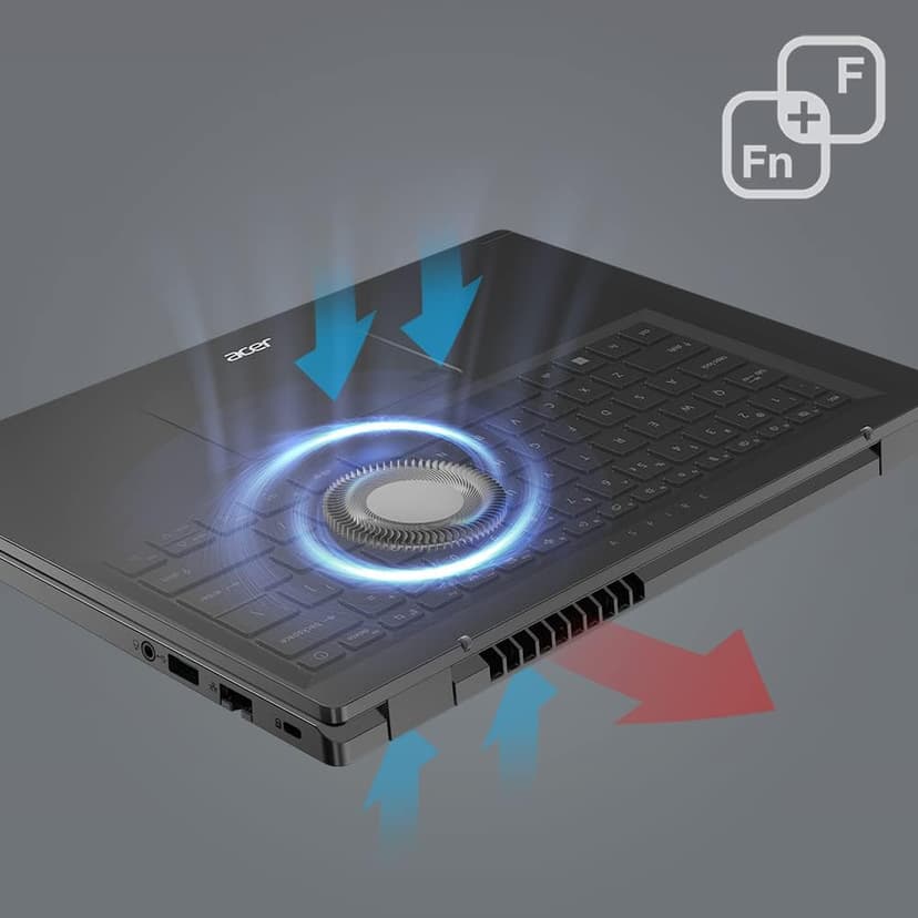 Acer Aspire 5 14 Slim Laptop | 14" WUXGA (1920 x 1200) IPS |Core i5-1335U | Intel Iris Xe Graphics | 8GB LPDDR5 | 512GB Gen 4 SSD | Wi-Fi 6E | USB4/Thunderbolt 4 | Backlit KB | A514-56M-576D, Gray