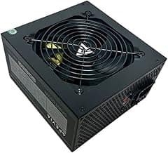 Apevia SPIRIT600W Spirit 600W ATX Power Supply with Auto-Thermally Controlled 120mm Fan, 115/230V Switch, All Protections