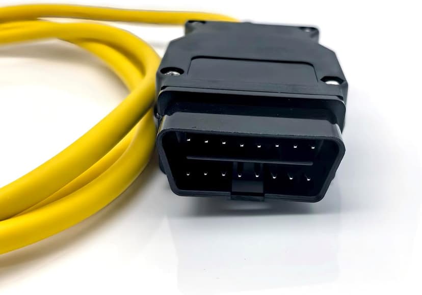 Enet Cable BMW Ethernet to OBD Interface for BMW Diagnostics and Coding Bootmod3 Bimmercode E-SYS ICOM Coding F-Series Car Diagnostic Tool (1.85m)