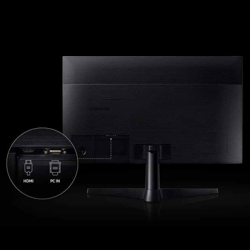 SAMSUNG 22" T350 Series FHD 1080p Computer Monitor, 75Hz, IPS Panel, HDMI, VGA (D-Sub), 3-Sided Border-Less, FreeSync, LF22T350FHNXZA