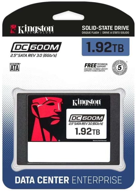 Kingston DC600M SSD 2.5 Inch Enterprise SATA SSD - SEDC600M/1920G
