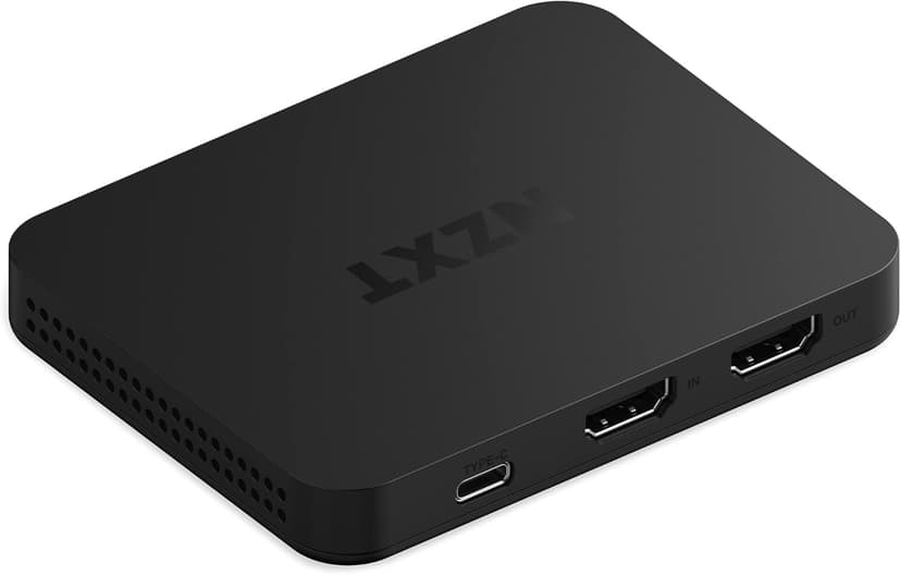 NZXT Signal HD60 Full HD USB Capture Card - ST-EESC1-WW - HD60 (1080p) - Live Streaming and Gaming - Zero-Lag Passthrough - Open Compatibility