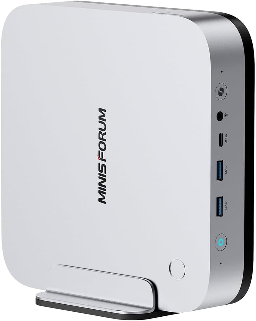 MINISFORUM AI X1 Pro-370 Mini PC AMD Ryzen AI 9 HX 370(12C/24T) 96GB DDR5 2TB SSD Desktop Computer, HDMI|DP|2xUSB4 Output, 2xRJ45 Port, WiFi7, BT5.4, AMD Radeon 890M Graphics, Copilot Support AI PC