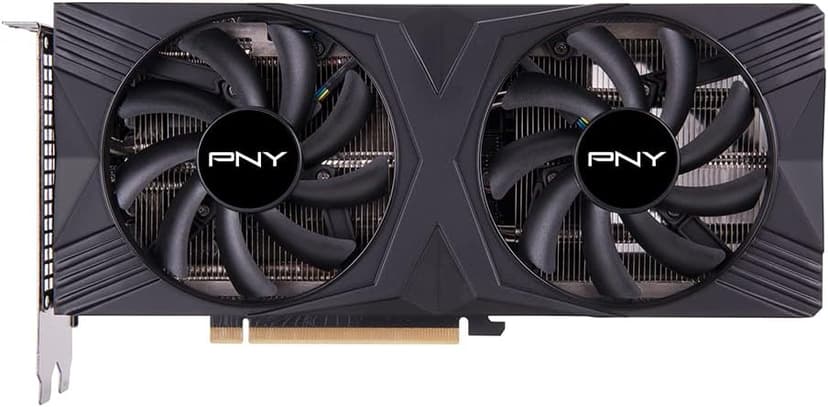 PNY GeForce RTX™ 4060 Ti 8GB Verto™ Dual Fan Graphics Card DLSS 3 (128-bit, PCIe 4.0, GDDR6, HDMI/DisplayPort, Supports 4k, 2 Slot)
