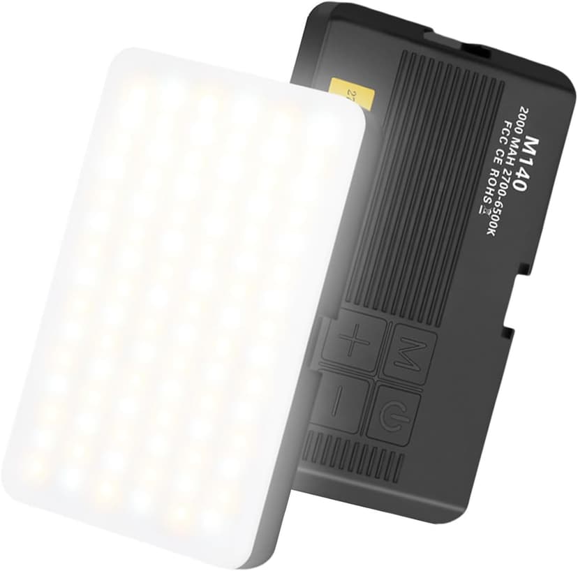 Rechargeable LED Fill Light Portable Pocket Designs Video Light Camera Light For Cell Phones Laptops Makeup Videos