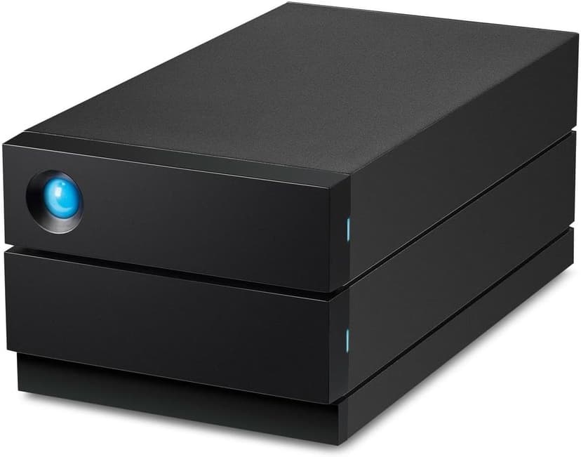 LaCie 2big RAID 8TB External Hard Drive Desktop HDD – USB-C, 7200 RPM Enterprise Class Drives, for Mac and PC Desktop, Rescue Services (STHJ8000800)