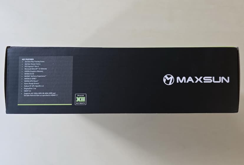 maxsun GeForce RTX 3050 6GB Graphics Cards GDDR6 Video Graphics Card GPU for Gaming PC Mini Small Form Factor SSF Slim Low Profile Design PCI Express 4.0, HDMI 2.1, DisplayPort 1.4a