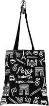 Paris City Skyline Zipper Pouch Makeup Bag - Paris tote