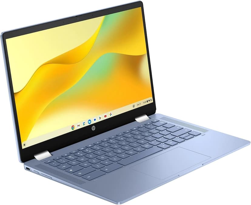 HP Convertible 2-in-1 Chromebook in Blue 14" Touch FHD Intel 4-Core up to 3.40GHz 4GB Ram 64GB Storage 4K Graphics Super-Fast WiFi Chrome OS (14b - Renewed)