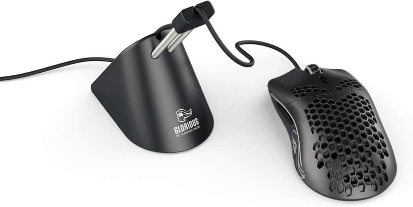 Glorious Mouse Bungee - Flexible Mouse Cable Management - Gaming Mouse Accessory (Black)