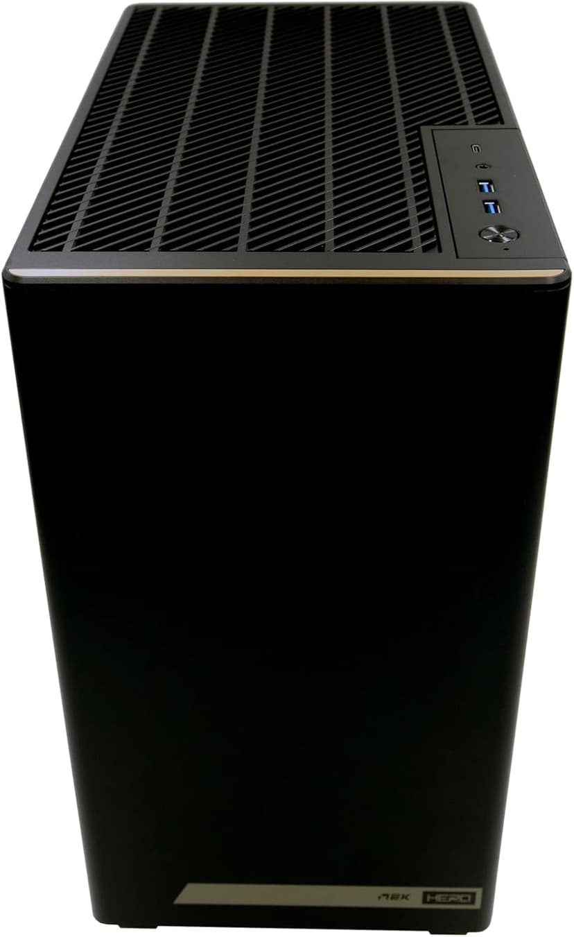 ZOTAC Gaming MEK Hero Gaming Desktop A7748S AMD Ryzen 7 7700X, GeForce RTX 4080 Super Trinity Black Edition 16GB GDDR6X, 16GB 4800 MHz DDR5, 1TB SSD, WiFi + Bluetooth 5.2 - GH4080SA7700XBL-01-U-W4B