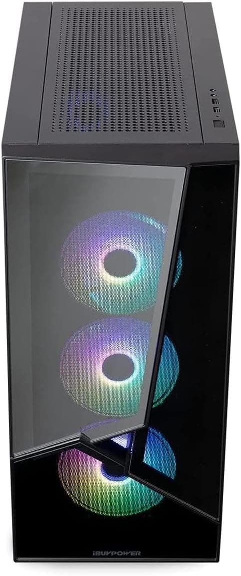 iBUYPOWER Pro Gaming PC Computer Desktop SlateMR 291i (Intel i7-12700F 2.1 GHz, GeForce RTX 3060 TI 8GB, 16 GB RGB DDR4 RAM, 1 TB NVME SSD, WiFi Ready, Windows 11 Home)