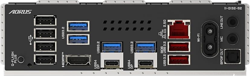 GIGABYTE X870E AORUS Elite WIFI7 AMD AM5 LGA 1718 Motherboard, ATX, DDR5, 4X M.2, PCIe 5.0, USB4, WIFI7, 2.5GbE LAN, EZ-Latch, 5-Year Warranty
