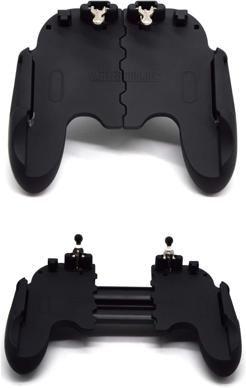 Mobile Phone PUBG Game Controller L1R1 Shoot and Aim Trigger Joystick Ergonomic Gamepad for PUBG Mobile/Knives Out,Phone Gaming Controller for 4.7''- 7.0'' Android & iOS (H6)