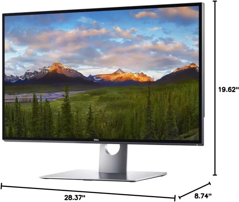 Dell UP3218K Ultra sharp 32" 8K Monitor, Silver/Black