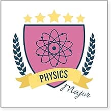 CafePress Physics Major Sticker Square Bumper Sticker Car Decal