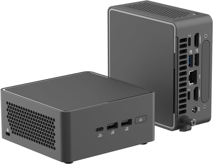 NUC 15 Pro Ultra 7 255H Mini PC, 16 cores, max 5.1 GHz, DDR5 6400, WiFi 7 & Thunderbolt 4, PCIe 4.0×4, Industrial Compact Desktop