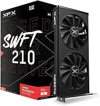 XFX Speedster SWFT210 Radeon RX 7600 Graphics Card with 8GB GDDR6 HDMI 3xDP, AMD RDNA 3 RX-76PSWFTFY