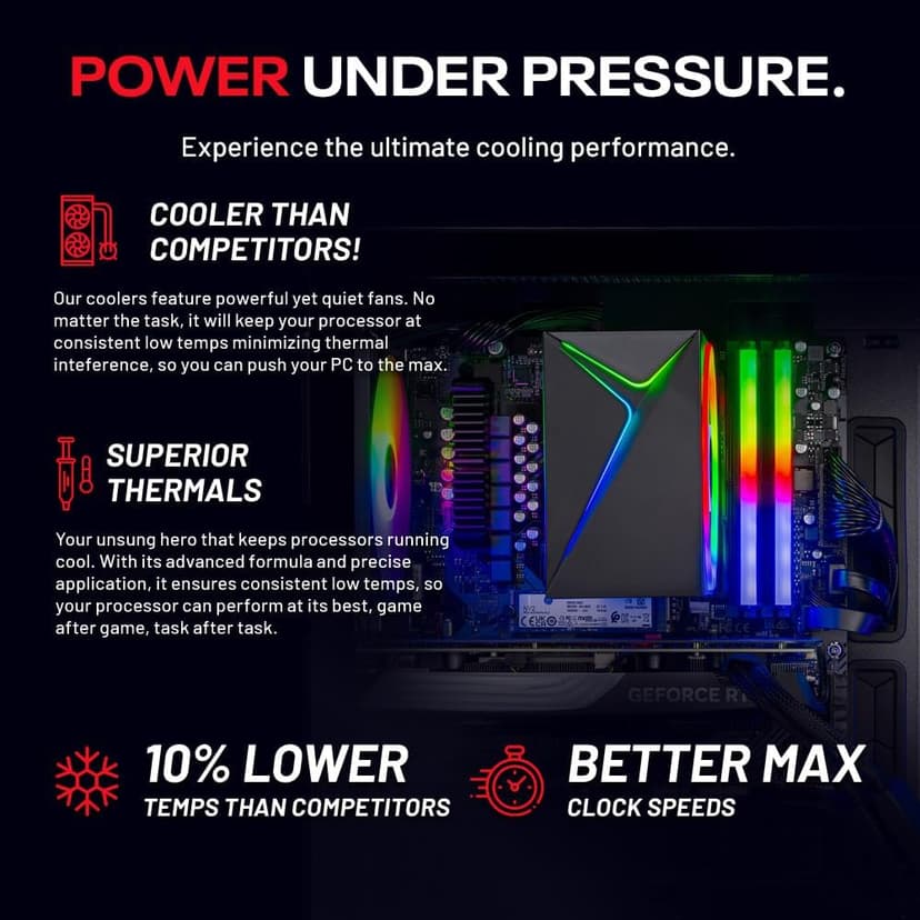 Skytech Chronos Gaming PC Desktop, Ryzen 7 7700 3.8 GHz (5.3GHz Turbo Boost), AMD RX 9070 XT 16GB GDDR6, 2TB Gen4 NVMe SSD, 32GB DDR5 RAM 6000 RGB, 850W Gold ATX 3.0 PSU, Wi-Fi, Win 11