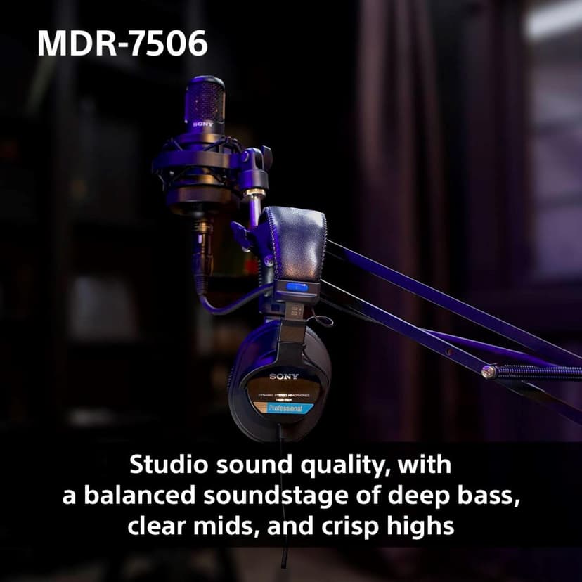 Sony MDR7506 Professional Large Diaphragm Headphone