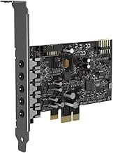 Creative Sound Blaster Audigy Fx V2 Upgradable Hi-res PCI-e Sound Card with 5.1 Discrete and Virtual Surround, Scout Mode, SmartComms Kit for PC