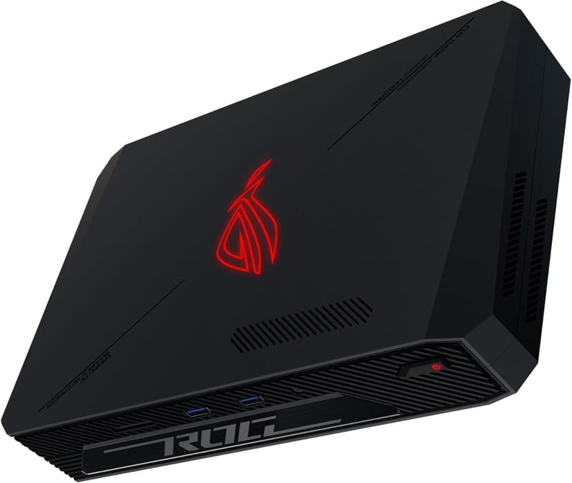 ROG NUC 760 Full System Mini PC with Intel 14th Gen Core Ultra 7 155H, NVIDIA GeForce RTX 4060 Graphics, 16GB DDR5 RAM, 1TB PCIe G4x4 NVMe SSD, Win 11, ARGB Lighting, with Vertical Stand Included