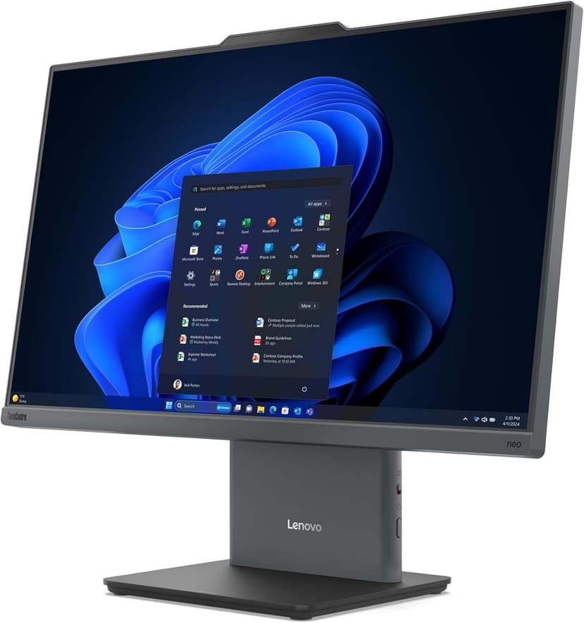 Lenovo ThinkCentre Business All-in-one Computer, 23.8" FHD IPS Display, Intel Core i5-13420H Processor, 32GB DDR5 RAM, 1TB PCIe SSD, Wi-Fi 6, Webcam, USB-C, HDMI in&Out, Windows 11 Pro