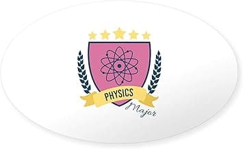 CafePress Physics Major Sticker Oval Car Bumper Sticker