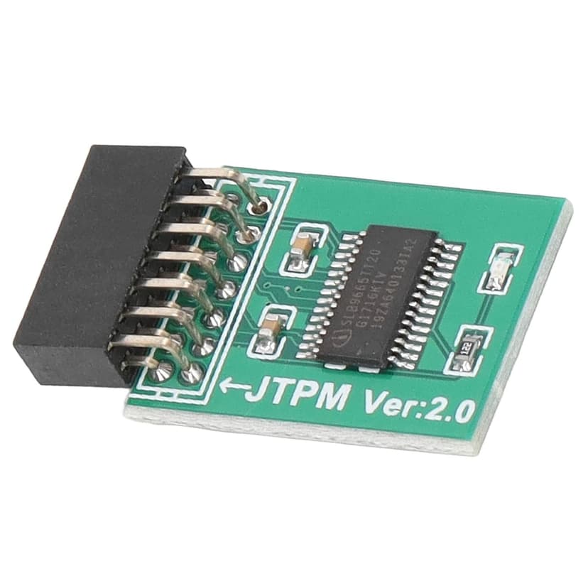 MSI TPM 2.0 Module Board for Win11 Green, Strong Encryption, 14 Pin LPC Interface, Compatible with PC