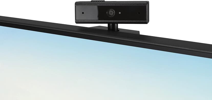 ASUS 27” 1080P Video Conference Monitor (BE279QSK) - Full HD, IPS, Built-in Adjustable 2MP Webcam, Mic Array, Speakers, Eye Care, Wall Mountable, Frameless, HDMI, DisplayPort, VGA, Height Adjustable