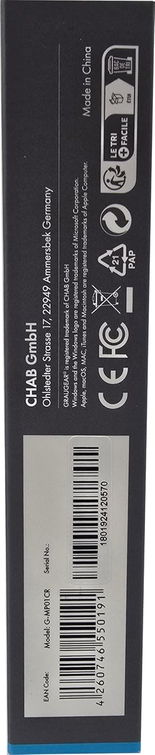 GRAUGEAR 3.5 Inch Front Panel USB C Hub, SD/microSD Internal Card Reader, 20Gbps USB 3.2 Gen 2x2, USB3.2 Type-E Key-A 20-Pin Header & USB3.0 Header & 15-Pin SATA Power Connector Required [G-MP01CR]