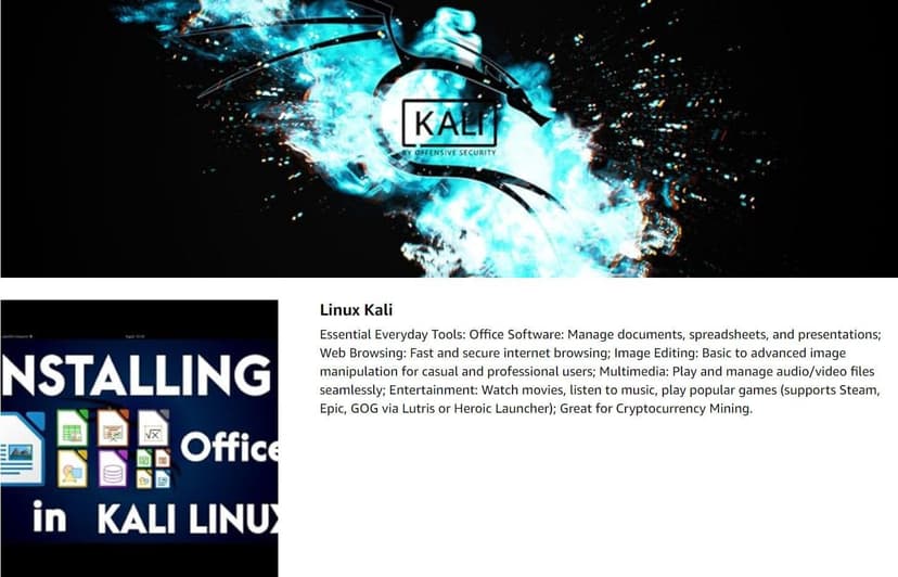 Kali Linux OS for Hackers - Bootable Live Install USB Flash Thumb Drive - Cybersecurity Hacking Tools and Penetration Testing + Gift Packaging Box