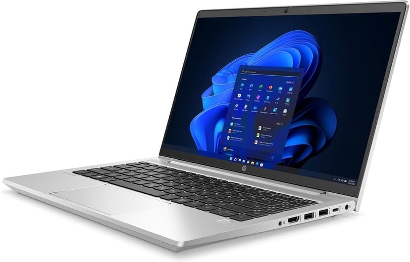 HP Latest ProBook 445 G9 Business Laptop (14" FHD Touchscreen, 16GB RAM, 512GB SSD, AMD Ryzen 7 5825U (> Intel i7-1165G7)) FP, IR Webcam, Ethernet, Wolf Pro Security, Win 11 Pro w/Copilot, Silver