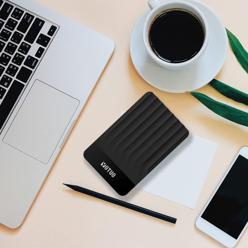 Portable External Hard Drive Storage Expansion Mobile HDD USB 3.0 USB-C for PC, Mac, Desktop, Laptop, PS4, PS5, Xbox One X/S, Xbox 360, Xbox Series X/S, Office & Game (Black, 1TB)