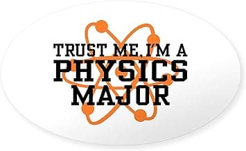 CafePress Physics Major Oval Car Bumper Sticker