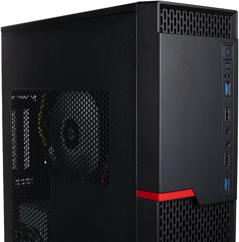 Envision S13 SFF PC (3.8-4.6GHz 8-Core Ryzen 7 5700G w/FHD Low/Med Gaming Radeon Graphics, 16GB RAM, 512GB NVME SSD, MSI mb, WiFi, Windows 11 Pro, 10 USB, HDMI + DVI, RJ45, KB+Mouse, Desktop Computer