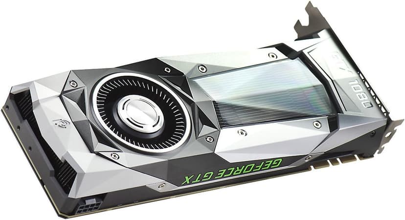 EVGA GeForce GTX 1080 Founders Edition, 8GB GDDR5X, LED, DX12 OSD Support (PXOC) Graphics Card 08G-P4-6180-KR