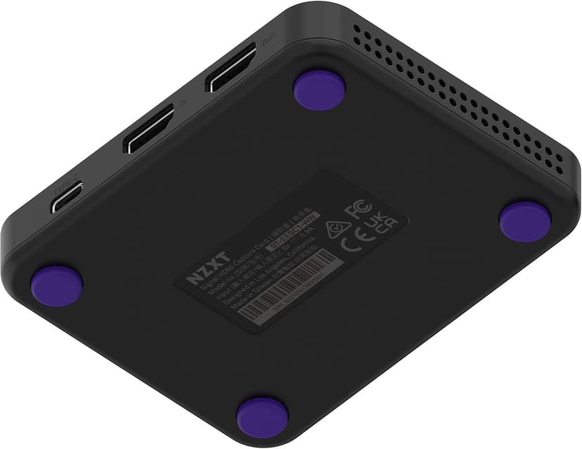 NZXT Signal HD60 Full HD USB Capture Card - ST-EESC1-WW - HD60 (1080p) - Live Streaming and Gaming - Zero-Lag Passthrough - Open Compatibility