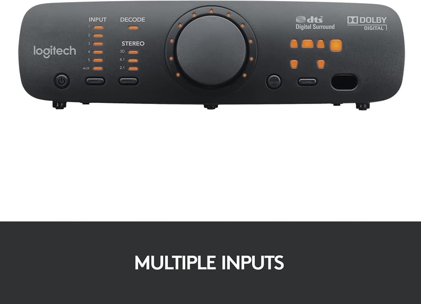Logitech Z906 5.1 Surround Sound Speaker System - THX, Dolby Digital and DTS Digital Certified - Black