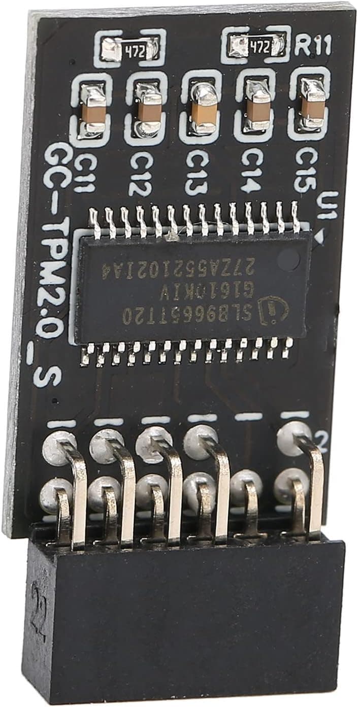 11 Motherboard Tpm 2.0 PCB Tpm 2.0 Encryption Security Module for 12Pin Lpc Interface High Security Remote Card Encryption Security Module