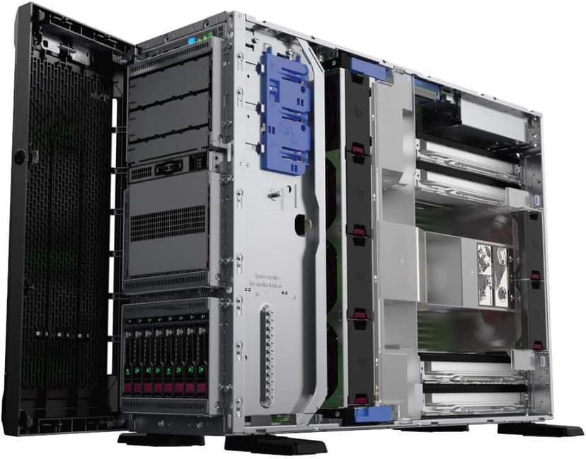 HPE ProLiant ML350 Gen10 Tower Server Bundle with Dual Xeon 6148 2.40 GHz, 256GB DDR4 Memory, 7.68TB Enterprise SSD Storage, RAID, Dual Power, iLO