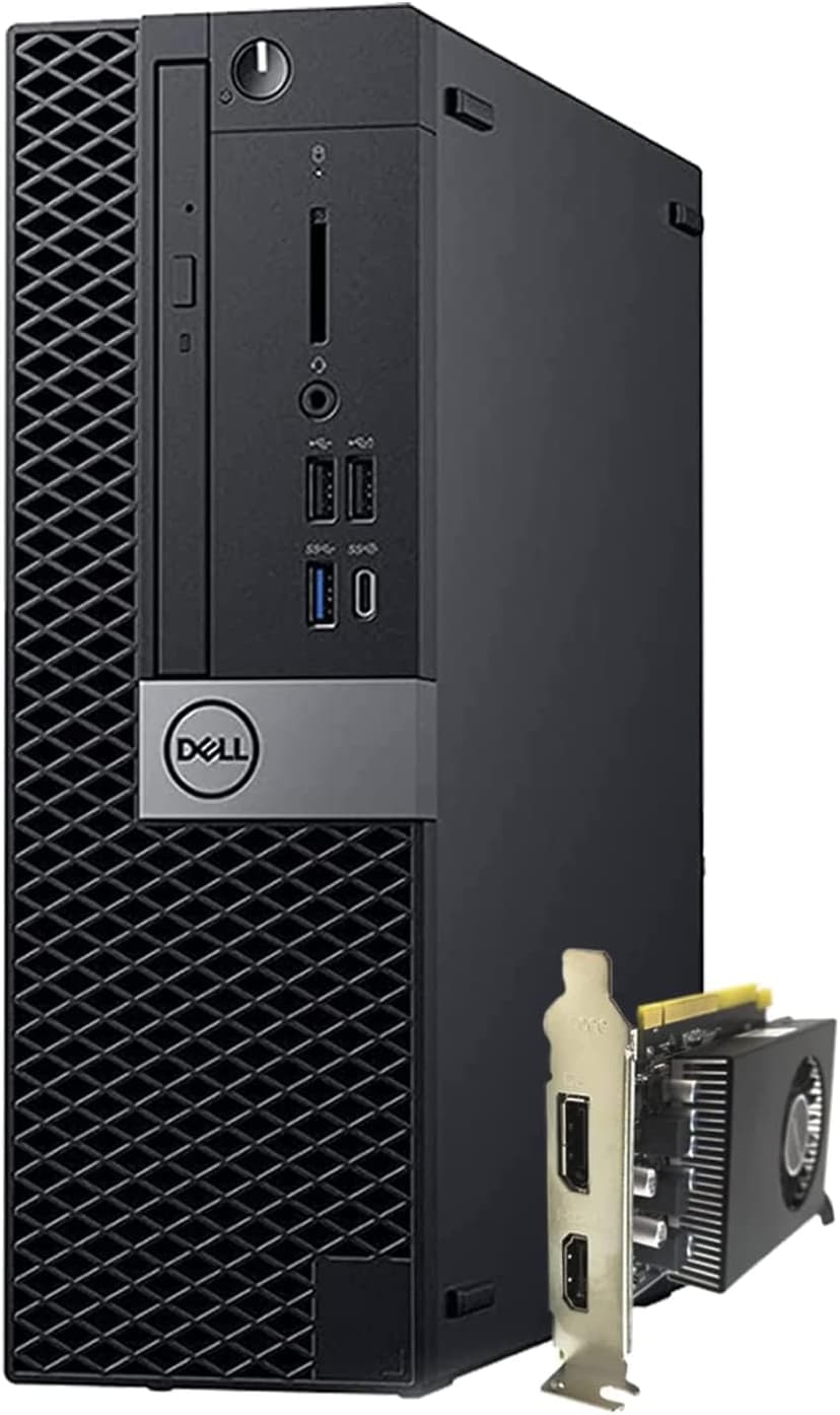 Dell Video Editing CAD OptiPlex 3040 Desktop Computer PC, Intel Core i5-6500, 3.2 GHz Processor, 16GB RAM, 480GB SSD (Fast Boot) + 2TB HDD, Graphics RX-550 4GB DDR5, WiFi, Windows 11 Pro (Renewed)
