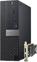 Dell Video Editing CAD OptiPlex 3040 Desktop Computer PC, Intel Core i7-6500, 3.2 GHz Processor, 16GB RAM, 480GB SSD (Fast Boot) + 2TB HDD, Graphics RX-550 4GB DDR5, WiFi, Windows 11 Pro (Renewed)