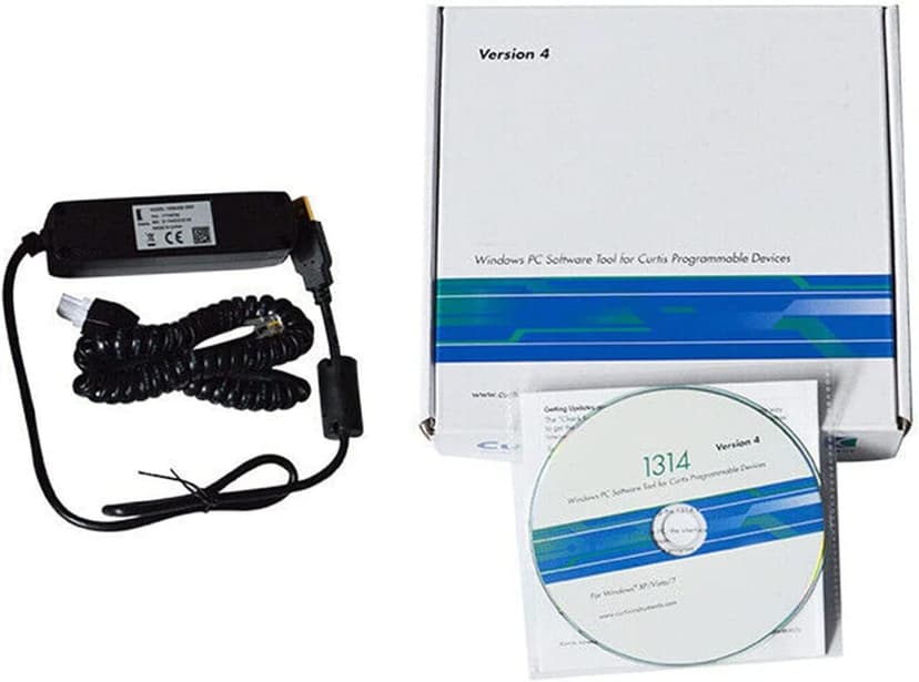Compatible with Curtis 1314-4402 PC Programmer w/ 1309 USB Interface Box Upgraded 1314-4401 Hconcet