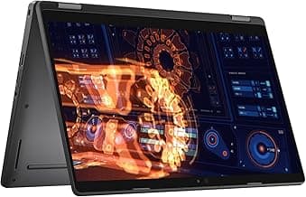 Dell Latitude 5300 2-in-1 13.3” FHD Touchscreen Laptop Computer, Intel Quad-Core i7-8665U, 16GB DDR4 RAM, 512GB SSD, HDMI, Type-C, Windows 10 Pro (Renewed)