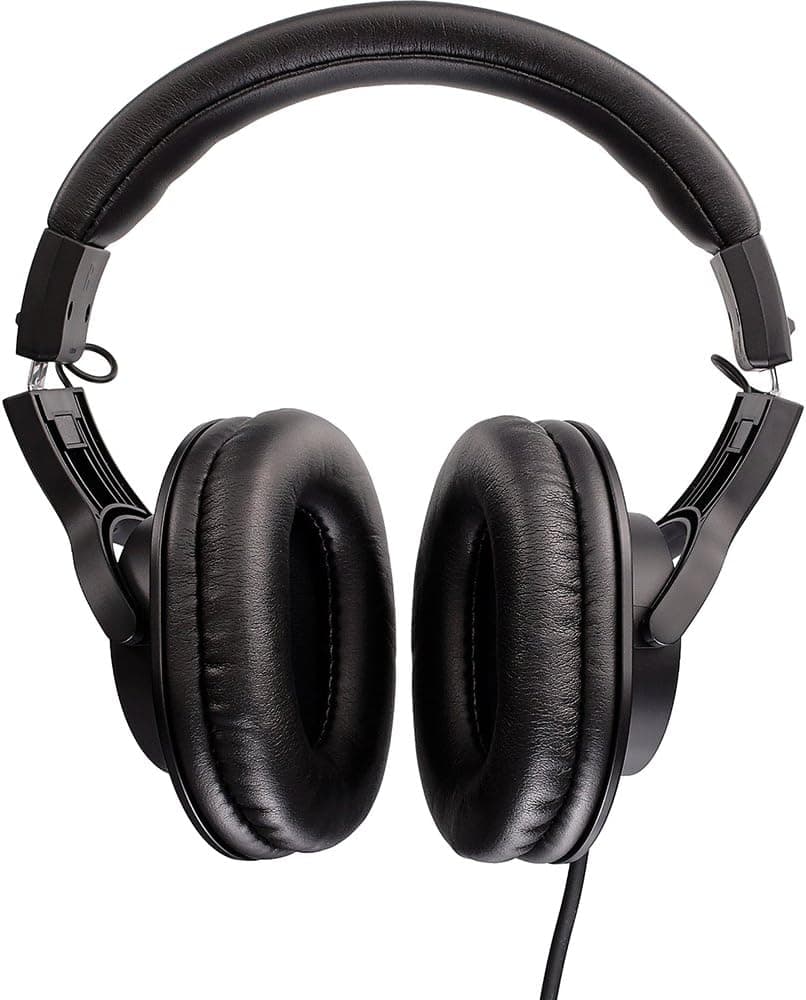 Audio-Technica ATH-M20x Professional Studio Monitor Headphones, Black (AUD ATHM20X)