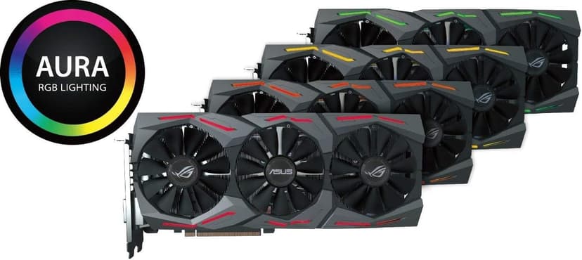 ASUS GeForce GTX 1080 8GB ROG Strix Graphics Card (STRIX-GTX1080-A8G-GAMING)