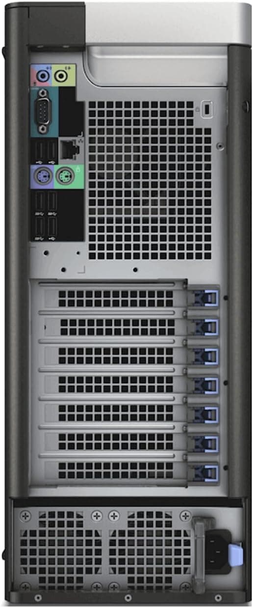 Dell Precision T5810 Mid-Tower Workstation - Intel Xeon E5-1650 v3 3.5GHz 6 Core Processor, 32GB DDR4 Memory, 512GB SSD, Nvidia Quadro K2200 Graphics Card, Windows 10 Pro. (Renewed)