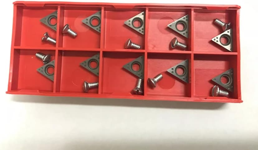 10 pcs Replacement Bits Positive Rake Carbide Bit - 221-640-3 - BL4606 - Carbide Brake Lathe Bits Cutters